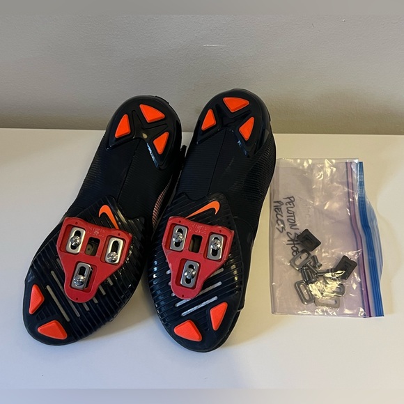 Nike SuperRep Cycle Indoor Cycling Shoes Black Red, Fits like a Women’s 9 - Picture 4 of 8